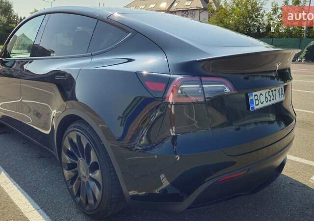 Черный Тесла Model Y, объемом двигателя 0 л и пробегом 99 тыс. км за 27000 $, фото 6 на Automoto.ua