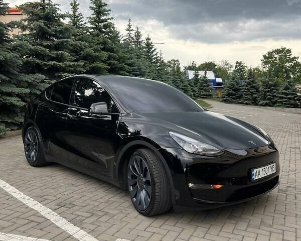 Черный Тесла Model Y, объемом двигателя 0 л и пробегом 58 тыс. км за 27500 $, фото 6 на Automoto.ua