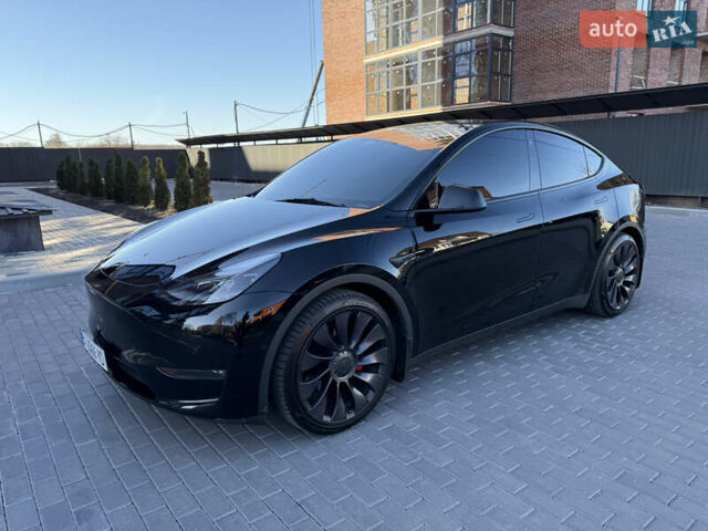 Черный Тесла Model Y, объемом двигателя 0 л и пробегом 68 тыс. км за 28500 $, фото 13 на Automoto.ua