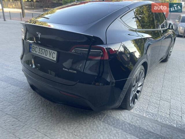 Черный Тесла Model Y, объемом двигателя 0 л и пробегом 77 тыс. км за 22700 $, фото 6 на Automoto.ua
