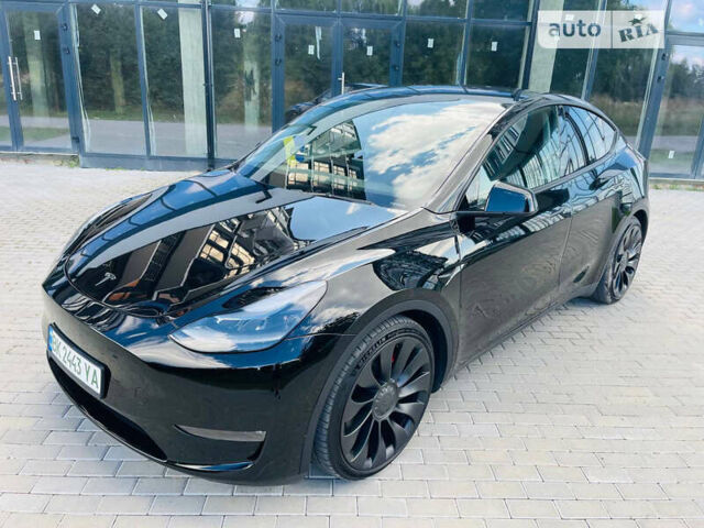 Черный Тесла Model Y, объемом двигателя 0 л и пробегом 56 тыс. км за 29999 $, фото 11 на Automoto.ua