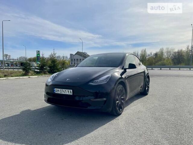 Черный Тесла Model Y, объемом двигателя 0 л и пробегом 55 тыс. км за 32900 $, фото 14 на Automoto.ua