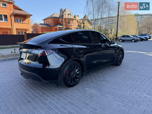 Черный Тесла Model Y, объемом двигателя 0 л и пробегом 68 тыс. км за 28500 $, фото 53 на Automoto.ua