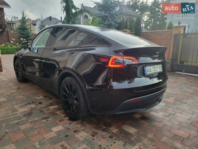 Черный Тесла Model Y, объемом двигателя 0 л и пробегом 39 тыс. км за 30500 $, фото 5 на Automoto.ua