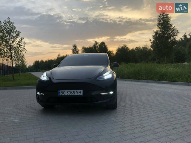 Черный Тесла Model Y, объемом двигателя 0 л и пробегом 63 тыс. км за 27500 $, фото 8 на Automoto.ua