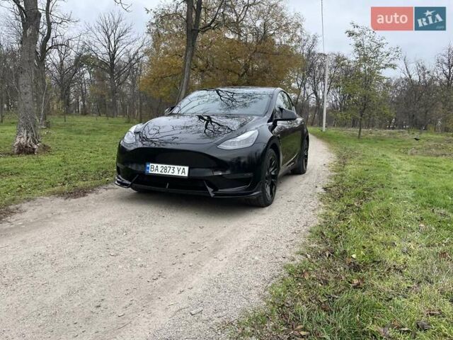 Черный Тесла Model Y, объемом двигателя 0 л и пробегом 85 тыс. км за 23500 $, фото 2 на Automoto.ua