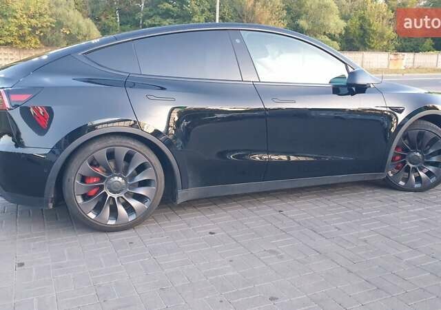 Черный Тесла Model Y, объемом двигателя 0 л и пробегом 115 тыс. км за 25200 $, фото 47 на Automoto.ua