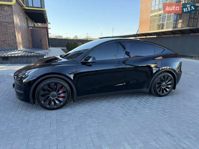 Черный Тесла Model Y, объемом двигателя 0 л и пробегом 68 тыс. км за 28500 $, фото 17 на Automoto.ua