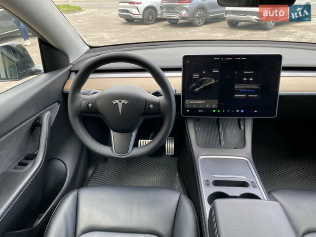 Черный Тесла Model Y, объемом двигателя 0 л и пробегом 74 тыс. км за 27699 $, фото 16 на Automoto.ua