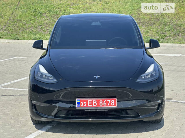 Черный Тесла Model Y, объемом двигателя 0 л и пробегом 26 тыс. км за 30900 $, фото 1 на Automoto.ua