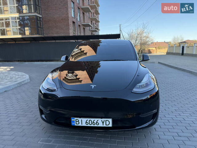 Черный Тесла Model Y, объемом двигателя 0 л и пробегом 68 тыс. км за 28500 $, фото 5 на Automoto.ua