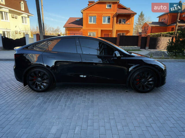 Черный Тесла Model Y, объемом двигателя 0 л и пробегом 68 тыс. км за 28500 $, фото 137 на Automoto.ua