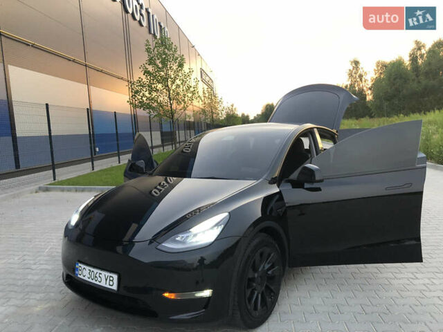 Черный Тесла Model Y, объемом двигателя 0 л и пробегом 63 тыс. км за 27500 $, фото 11 на Automoto.ua