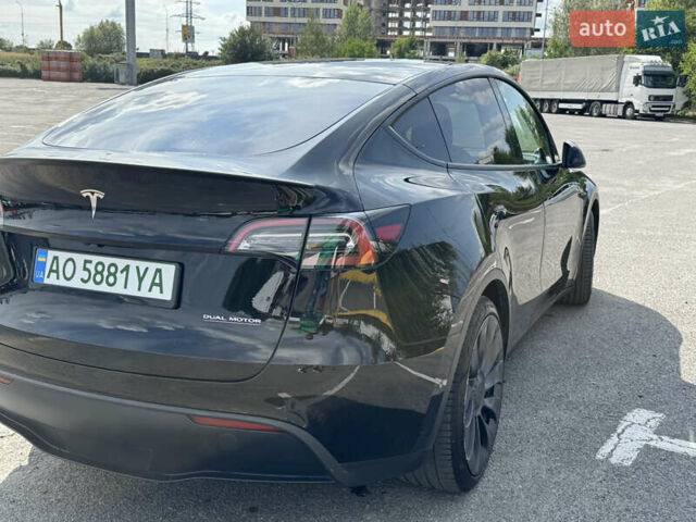 Черный Тесла Model Y, объемом двигателя 0 л и пробегом 61 тыс. км за 25000 $, фото 9 на Automoto.ua