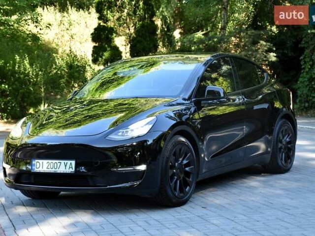 Черный Тесла Model Y, объемом двигателя 0 л и пробегом 82 тыс. км за 24950 $, фото 8 на Automoto.ua