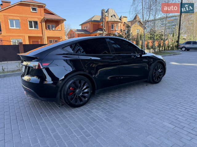 Черный Тесла Model Y, объемом двигателя 0 л и пробегом 68 тыс. км за 28500 $, фото 55 на Automoto.ua