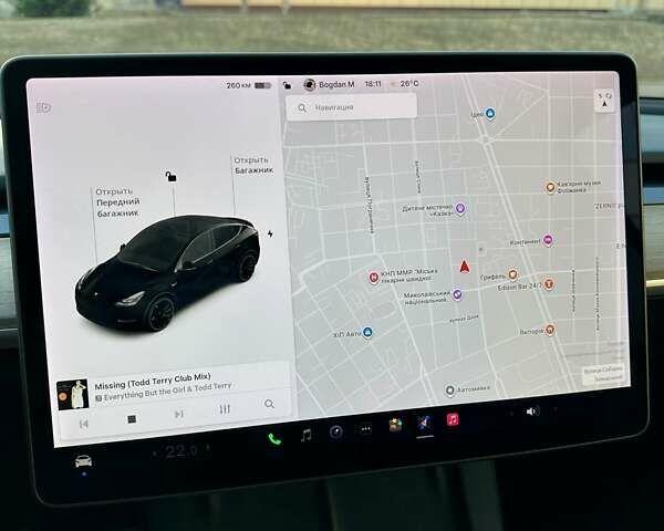 Чорний Тесла Model Y, об'ємом двигуна 0 л та пробігом 141 тис. км за 24900 $, фото 19 на Automoto.ua