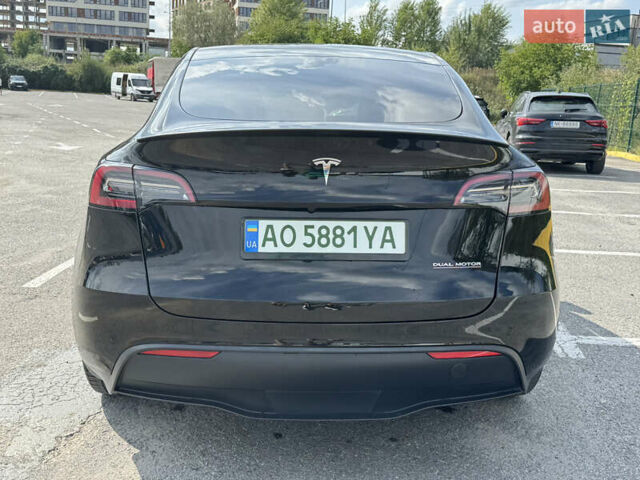 Черный Тесла Model Y, объемом двигателя 0 л и пробегом 61 тыс. км за 25000 $, фото 4 на Automoto.ua