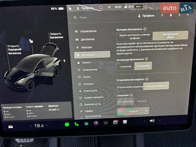 Чорний Тесла Model Y, об'ємом двигуна 0 л та пробігом 70 тис. км за 27000 $, фото 18 на Automoto.ua
