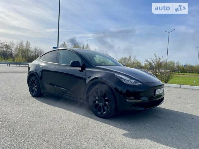 Чорний Тесла Model Y, об'ємом двигуна 0 л та пробігом 55 тис. км за 32900 $, фото 16 на Automoto.ua