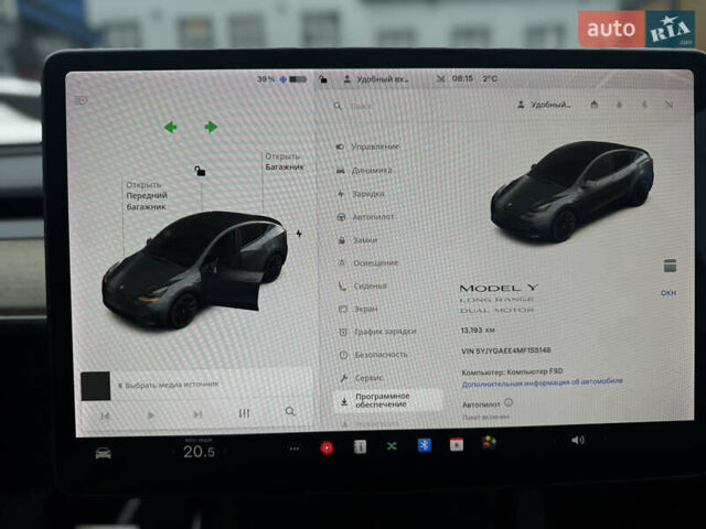 Чорний Тесла Model Y, об'ємом двигуна 0 л та пробігом 13 тис. км за 24500 $, фото 26 на Automoto.ua