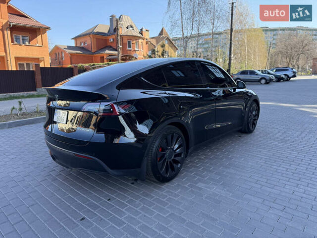 Черный Тесла Model Y, объемом двигателя 0 л и пробегом 68 тыс. км за 28500 $, фото 52 на Automoto.ua