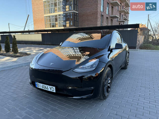 Черный Тесла Model Y, объемом двигателя 0 л и пробегом 68 тыс. км за 28500 $, фото 9 на Automoto.ua