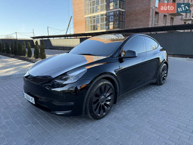 Черный Тесла Model Y, объемом двигателя 0 л и пробегом 68 тыс. км за 28500 $, фото 12 на Automoto.ua