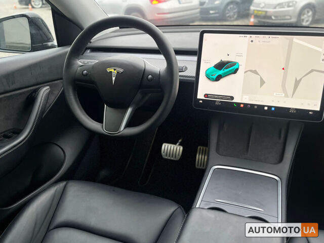 Черный Тесла Model Y, объемом двигателя 82 л и пробегом 10 тыс. км за 31200 $, фото 20 на Automoto.ua