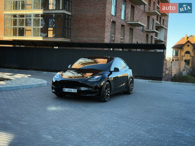 Черный Тесла Model Y, объемом двигателя 0 л и пробегом 68 тыс. км за 28500 $, фото 131 на Automoto.ua