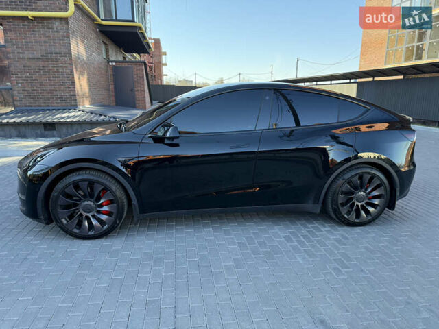 Черный Тесла Model Y, объемом двигателя 0 л и пробегом 68 тыс. км за 28500 $, фото 19 на Automoto.ua