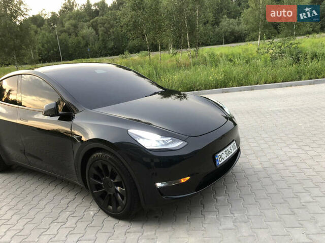 Черный Тесла Model Y, объемом двигателя 0 л и пробегом 63 тыс. км за 27500 $, фото 7 на Automoto.ua