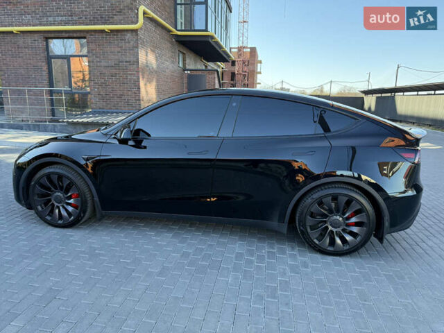 Черный Тесла Model Y, объемом двигателя 0 л и пробегом 68 тыс. км за 28500 $, фото 23 на Automoto.ua