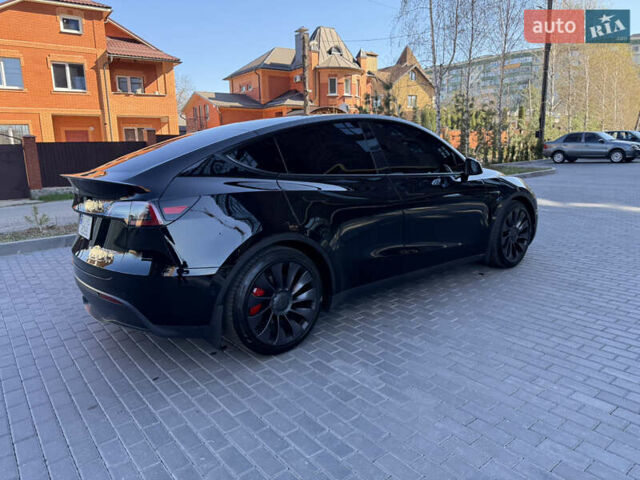 Черный Тесла Model Y, объемом двигателя 0 л и пробегом 68 тыс. км за 28500 $, фото 54 на Automoto.ua