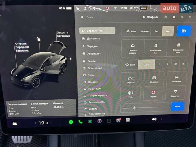 Чорний Тесла Model Y, об'ємом двигуна 0 л та пробігом 70 тис. км за 27000 $, фото 14 на Automoto.ua