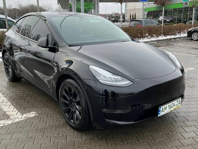 Черный Тесла Model Y, объемом двигателя 0 л и пробегом 60 тыс. км за 35900 $, фото 1 на Automoto.ua