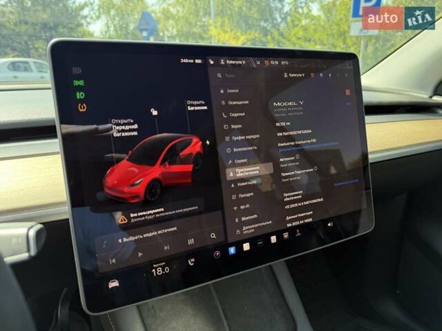 Чорний Тесла Model Y, об'ємом двигуна 0 л та пробігом 55 тис. км за 24000 $, фото 24 на Automoto.ua