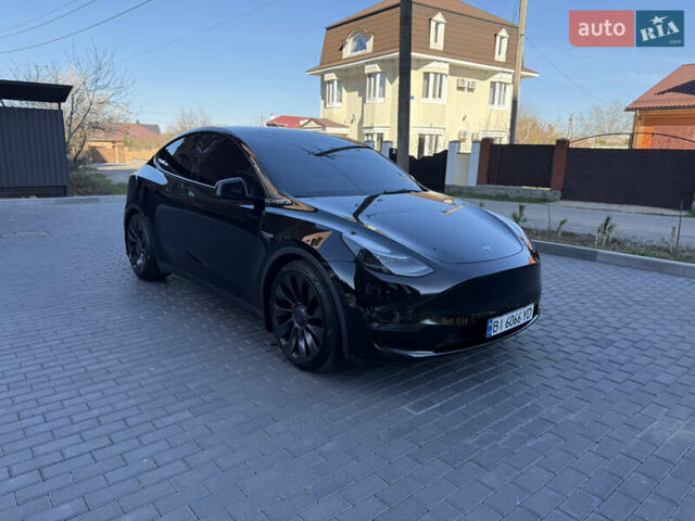 Черный Тесла Model Y, объемом двигателя 0 л и пробегом 68 тыс. км за 28500 $, фото 72 на Automoto.ua