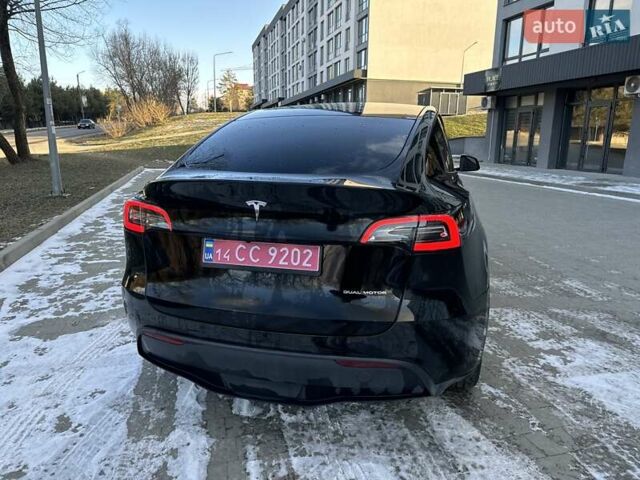 Черный Тесла Model Y, объемом двигателя 0 л и пробегом 59 тыс. км за 24900 $, фото 8 на Automoto.ua
