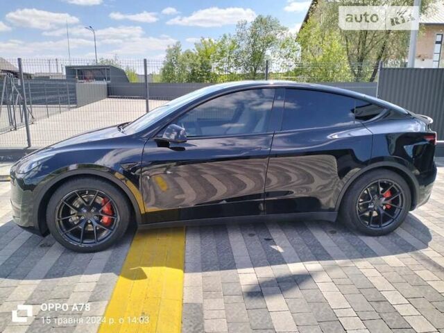 Черный Тесла Model Y, объемом двигателя 0 л и пробегом 70 тыс. км за 36000 $, фото 2 на Automoto.ua