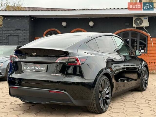 Черный Тесла Model Y, объемом двигателя 0 л и пробегом 141 тыс. км за 23999 $, фото 6 на Automoto.ua