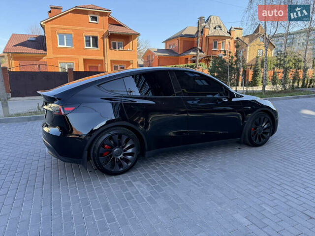 Черный Тесла Model Y, объемом двигателя 0 л и пробегом 68 тыс. км за 28500 $, фото 56 на Automoto.ua