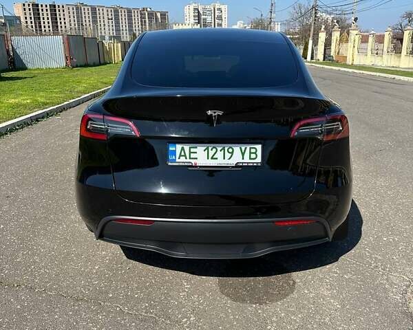 Черный Тесла Model Y, объемом двигателя 0 л и пробегом 53 тыс. км за 24000 $, фото 4 на Automoto.ua