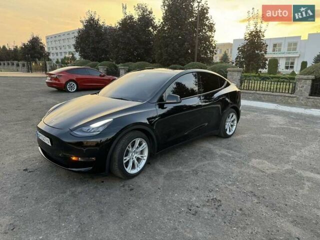 Черный Тесла Model Y, объемом двигателя 0 л и пробегом 107 тыс. км за 24999 $, фото 17 на Automoto.ua