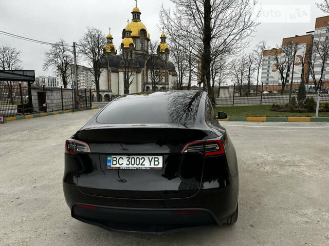 Черный Тесла Model Y, объемом двигателя 0 л и пробегом 26 тыс. км за 39500 $, фото 6 на Automoto.ua