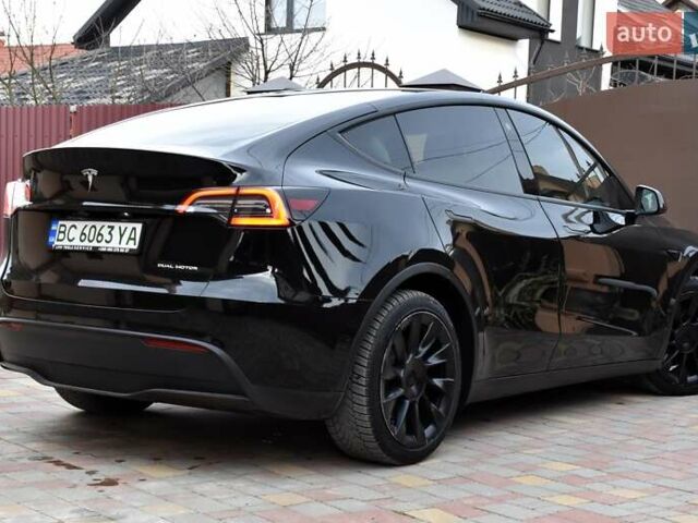 Черный Тесла Model Y, объемом двигателя 0 л и пробегом 73 тыс. км за 25950 $, фото 12 на Automoto.ua
