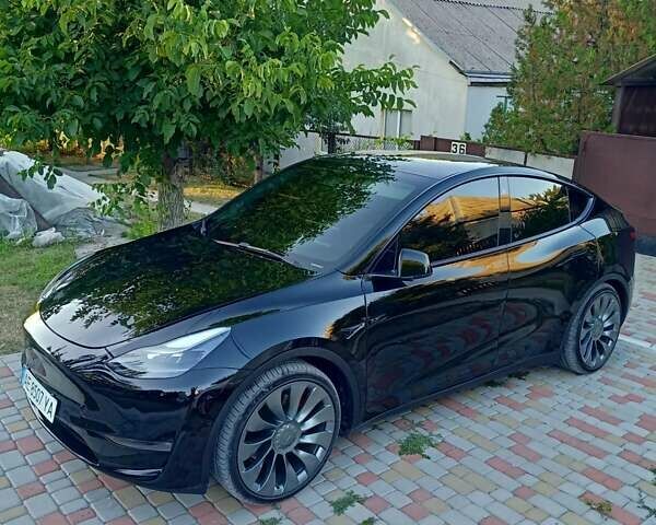 Черный Тесла Model Y, объемом двигателя 0 л и пробегом 60 тыс. км за 26500 $, фото 17 на Automoto.ua