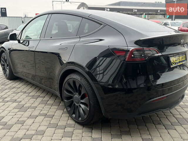 Черный Тесла Model Y, объемом двигателя 0 л и пробегом 10 тыс. км за 29400 $, фото 4 на Automoto.ua
