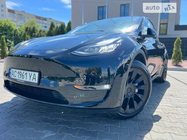 Черный Тесла Model Y, объемом двигателя 0 л и пробегом 25 тыс. км за 29900 $, фото 14 на Automoto.ua