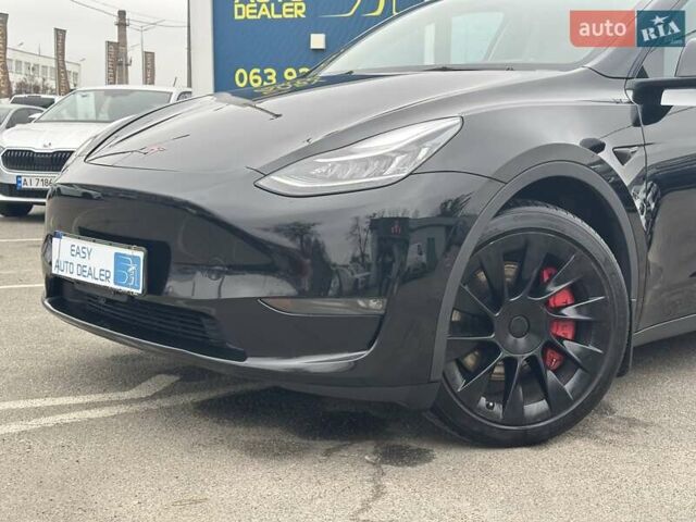Черный Тесла Model Y, объемом двигателя 0 л и пробегом 127 тыс. км за 26990 $, фото 10 на Automoto.ua